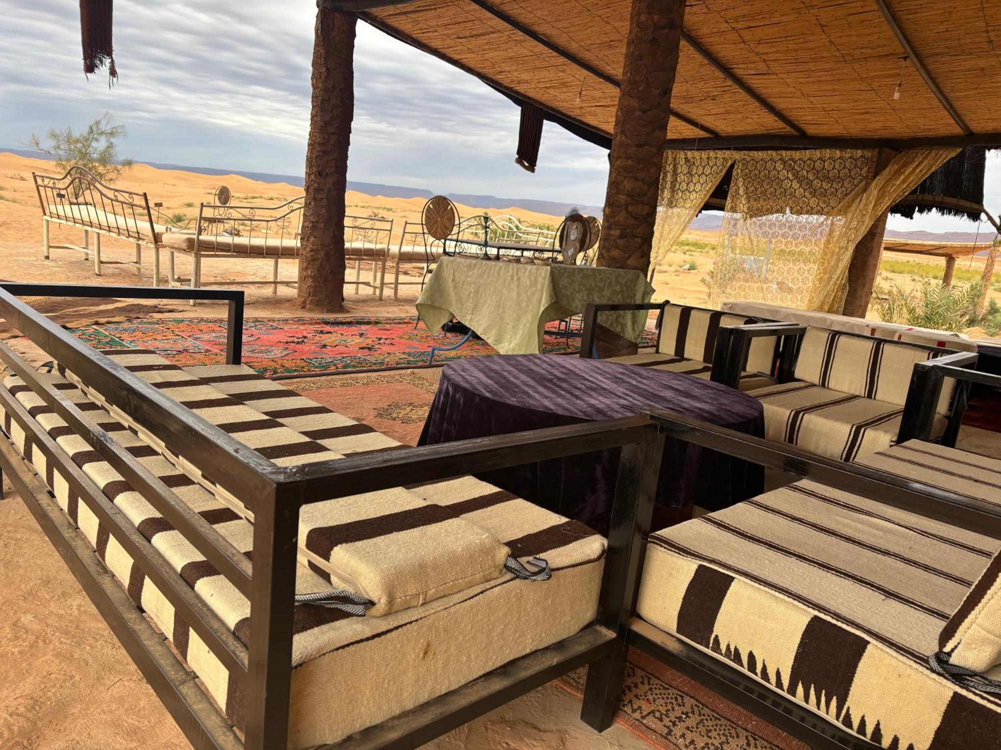 Bivouac La Dune Blanche M'Hamid Exterior photo